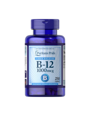 Puritan's Pride Vitamin B-12 1000 mcg Time Release (250 caplets)