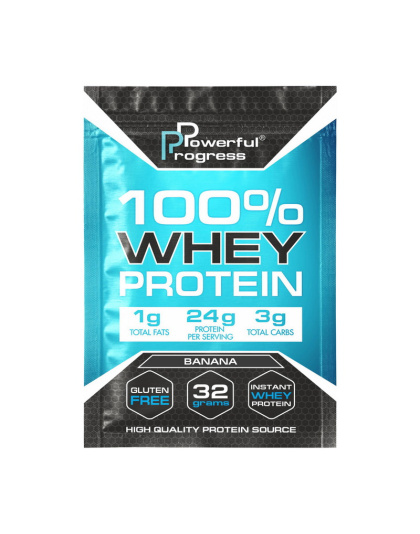 Powerful Progress 100% Whey Protein (32 g, cappuccino)