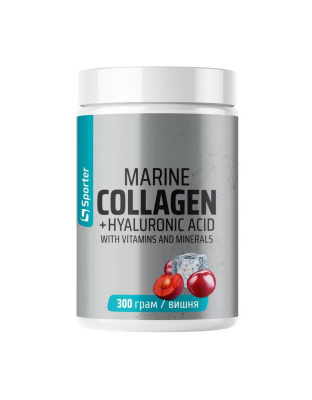 Sporter Marine Collagen (300 g, вишня)