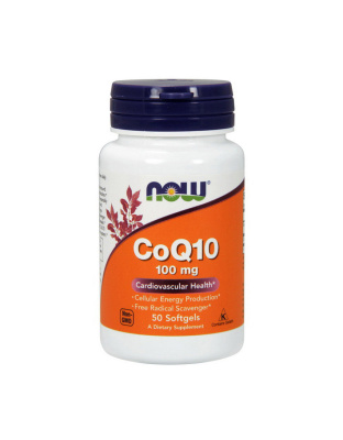 NOW CoQ10 100 mg (50 softgels)
