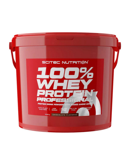 Scitec Nutrition 100% Whey Protein Professional (5 kg, strawberry)
