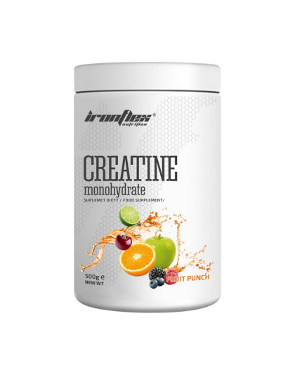 IronFlex Creatine monohydrate (затертий термін придатності) (500 g, peach)
