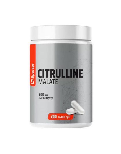 Sporter Citrulline Malate 700 mg (200 caps)
