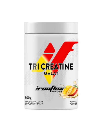 IronFlex Tri Creatine Malat (500 g, mango)