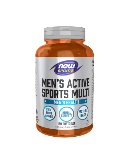 NOW Men's Active Sports Multi (180 caps)