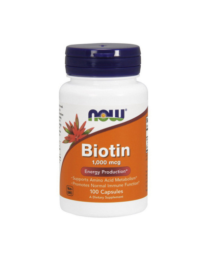 NOW Biotin 1,000 mcg (100 caps)