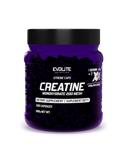 Evolite Nutrition Creatine Monohydrate Xtreme (300 caps)