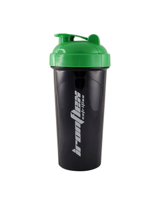 IronFlex Shaker (700 ml, black/green)