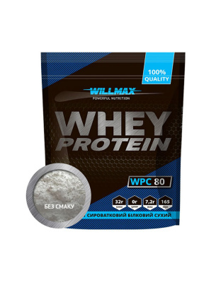 Willmax Whey Protein 80 (920 g, без смаку)