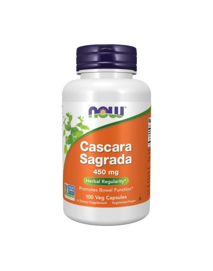 NOW Cascara Sagrada 450 mg (100 veg caps)
