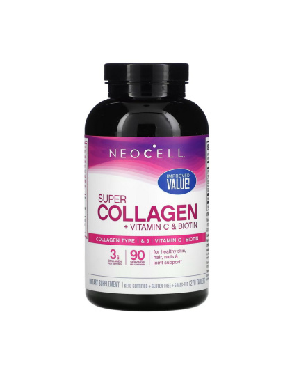 NeoCell Super Collagen + Vitamin C & Biotin (270 tabs)