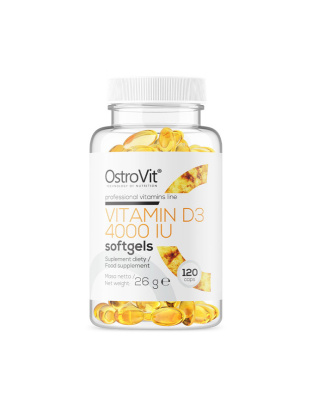 OstroVit Vitamin D3 4000 IU (120 caps)