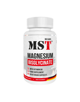 MST Magnesium Bisglycinate With Vitamin B6 (90 caps)