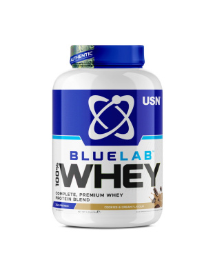 USN Blue Lab 100% Whey (2 kg, cookies & cream)
