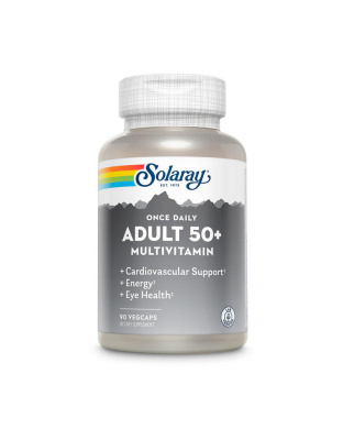 Solaray Once Daily Adult 50+ Multivitamin (90 veg caps)