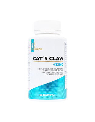 ABU Cat`s Claw + Zinc (60 caps)