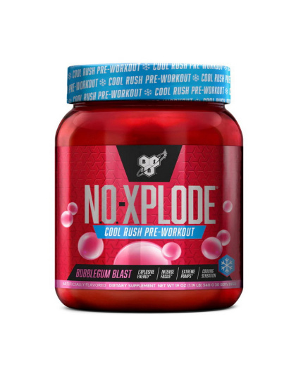 BSN N.O.-XPLODE Cool Rush Pre-Workout 30 serv. (540 g, bubblegum blast)