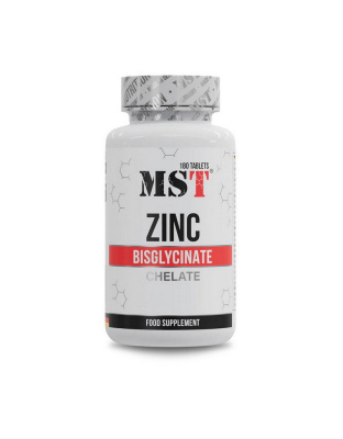 MST Zinc Bisglycinate Chelate 25 mg (180 tabs)
