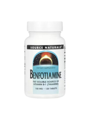 Source Naturals Benfotiamine 150 mg (120 tab)
