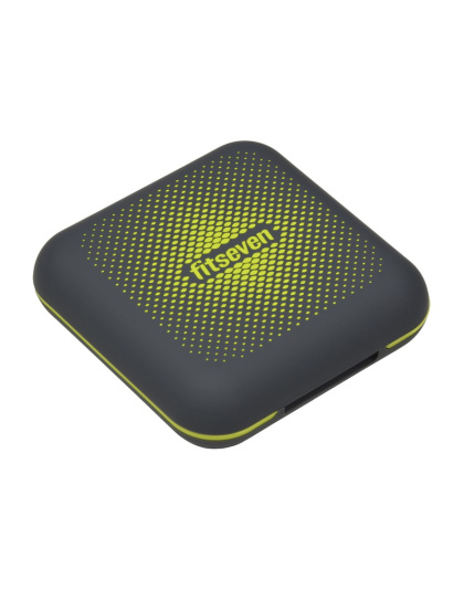 UZSPACE Fitseven Pillbox TP005GY (grey/yellow)