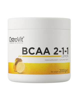 OstroVit BCAA 2-1-1 (200 g, lemon)