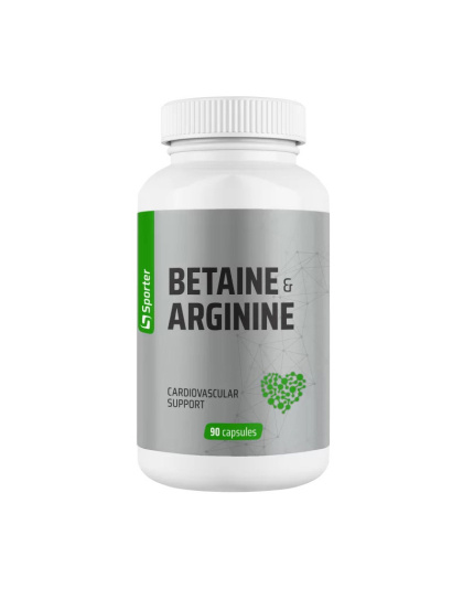 Sporter Betaine & Arginine (90 caps)