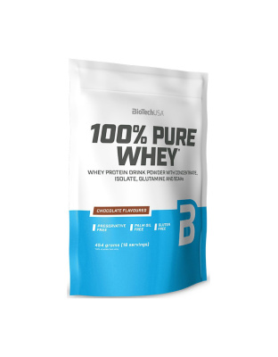 BioTech 100% Pure Whey (454 g, banana)