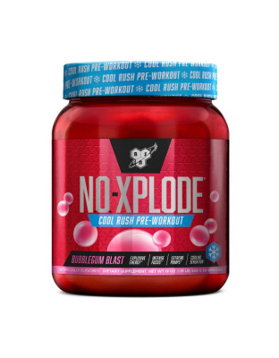 BSN N.O.-XPLODE Cool Rush Pre-Workout 30 serv. (540 g, bubblegum blast)
