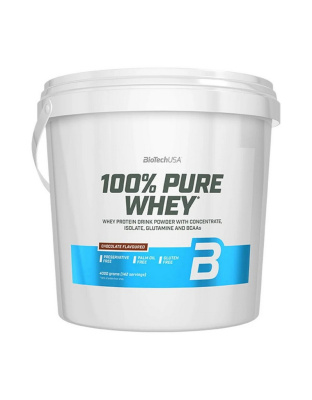 BioTech 100% Pure Whey (4 kg, bourbon vanilla)