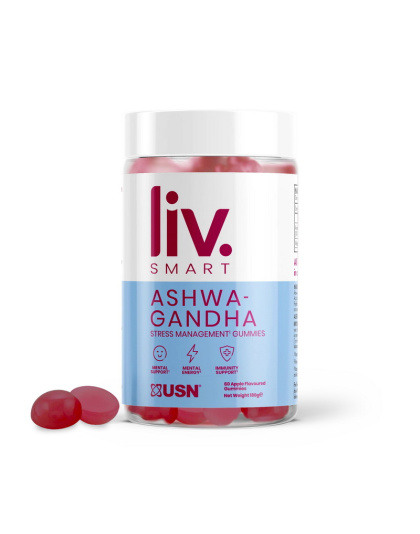 USN LivSmart Ashwagandha Gummies (термін до 15.04.2026) (60 gummies)
