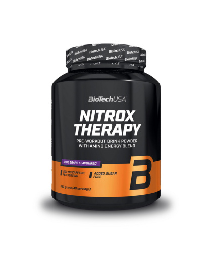 BioTech Nitrox Therapy (затертий термін придатності) (680 g, tropical fruit)