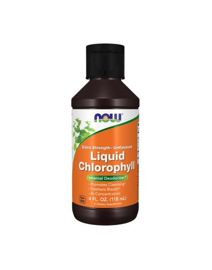 NOW Liquid Chlorophyll (118 ml, unflavored)