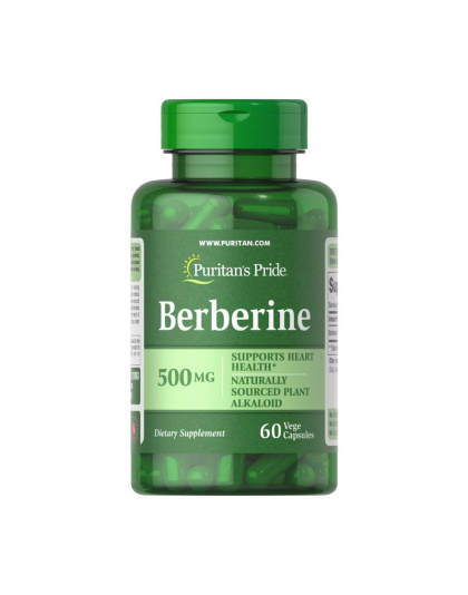Puritan's Pride Berberine 500 mg (60 veg caps)