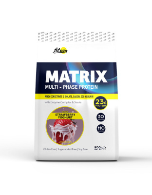 FitWin Matrix Multi-Phase Protein (порушено цілісність упаковки) (900 g, banana and cream)