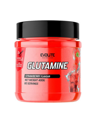 Evolite Nutrition Glutamine (400 g, strawberry)