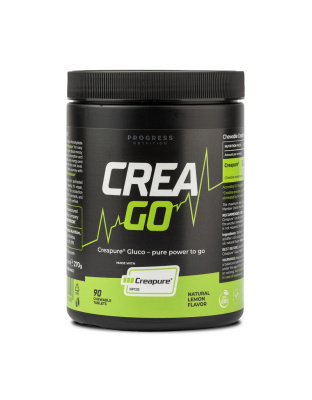 Progress Nutrition CreaGo Creapure (90 chew tabs, lemon)