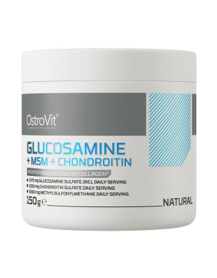 OstroVit Glucosamine MSM Chondroitin (150 g, natural)