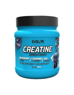 Evolite Nutrition Creatine Monohydrate (500 g, blueberry)