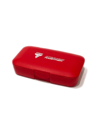 TREC nutrition Pillbox Stronger Together (red) (red)