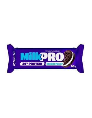Sporter Milk Pro 29% (термін до 04.07.2026) (60 g, cookies)