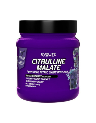 Evolite Nutrition Citrulline Malate (300 g, blackcurrant)
