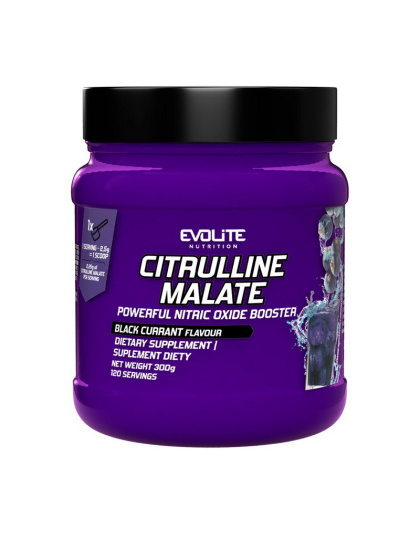 Evolite Nutrition Citrulline Malate (300 g, blackcurrant)