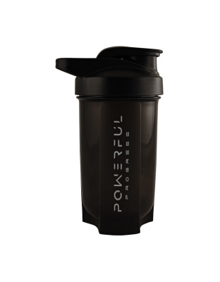Powerful Progress Shaker With Metall Ball (500 ml, black)
