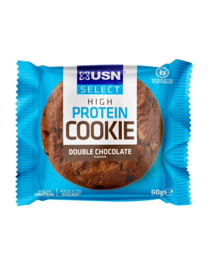 USN Select High Protein Cookie (60 g, double chocolate)