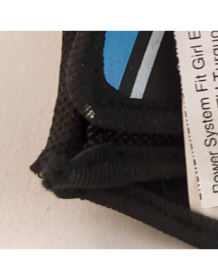 Power System Fit Girl Evo Gloves 2920TU Turquoise (XS size) Пошкодження по шву (XS size)