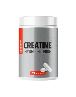 Sporter Creatine Hydrochloride 800 mg (200 caps)