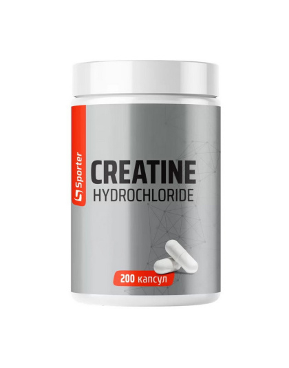 Sporter Creatine Hydrochloride 800 mg (200 caps)