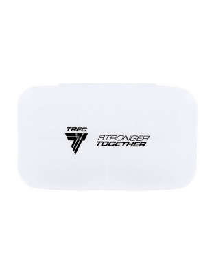 TREC nutrition Pillbox Stronger Together (white)