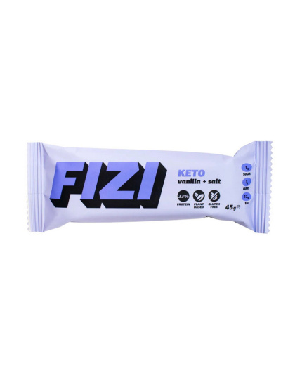 Fizi Fizi Keto Protein Bar (45 g, vanilla + salt)