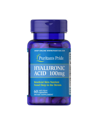 Puritan's Pride Hyaluronic Acid 100 mg (60 capsules)